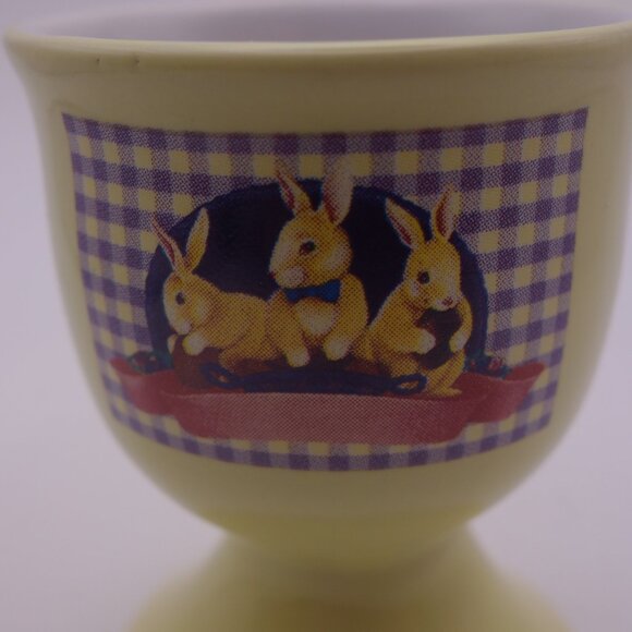 Laura Secord Bunny Ceramic Egg Holder - Picture 9 of 13